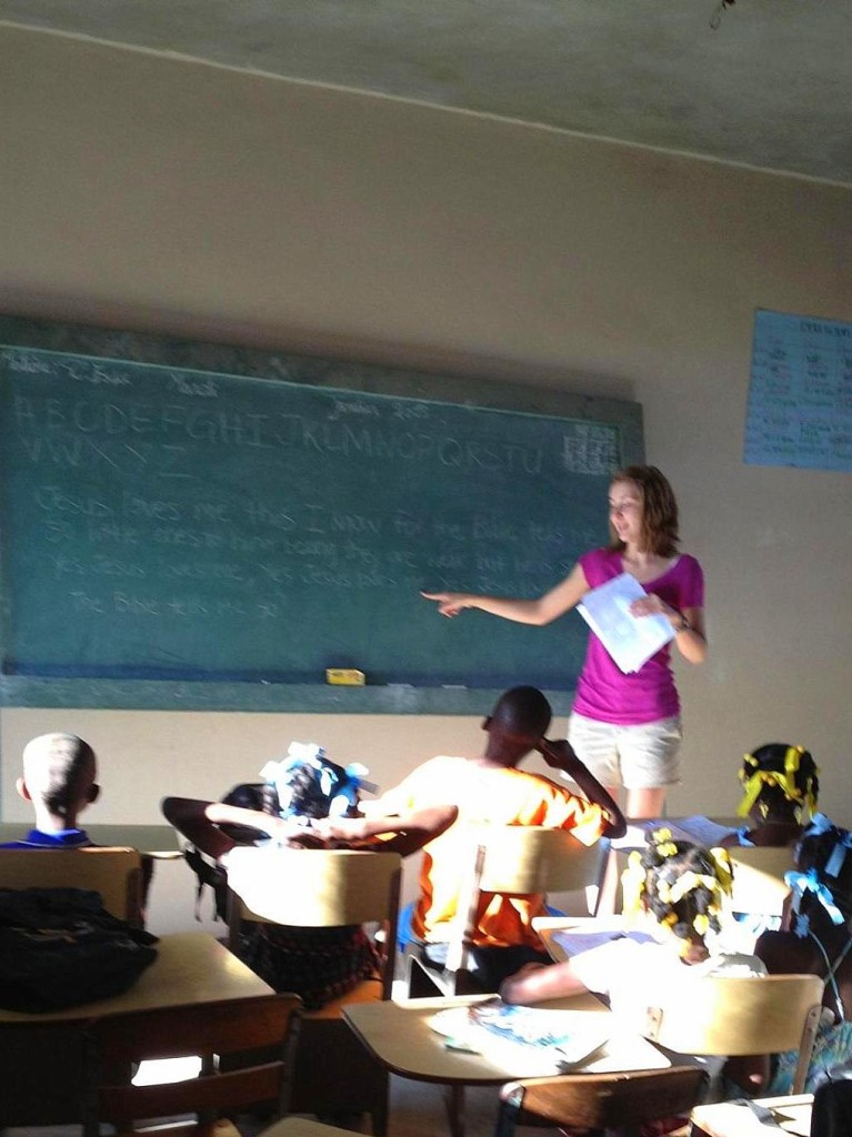 Lindsey teaching